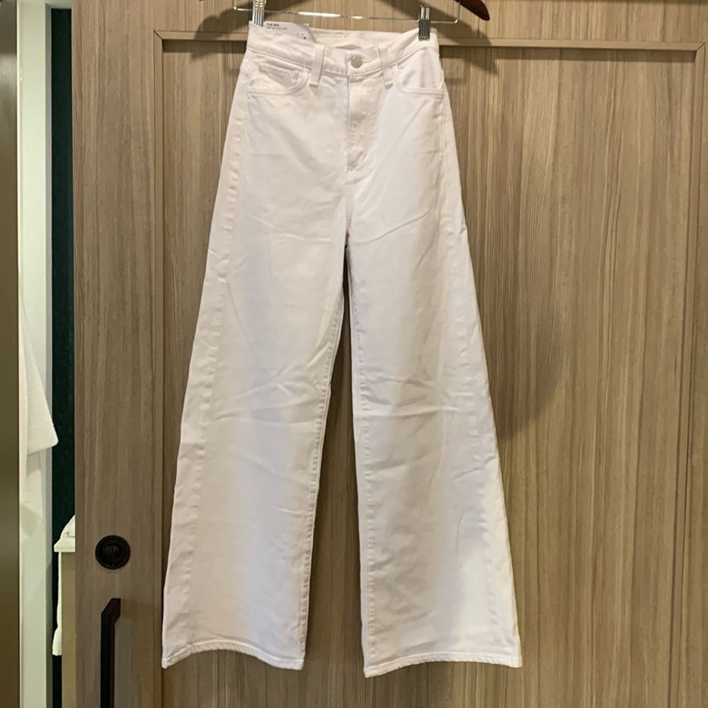 Joe's Jeans White Flare Wide Leg